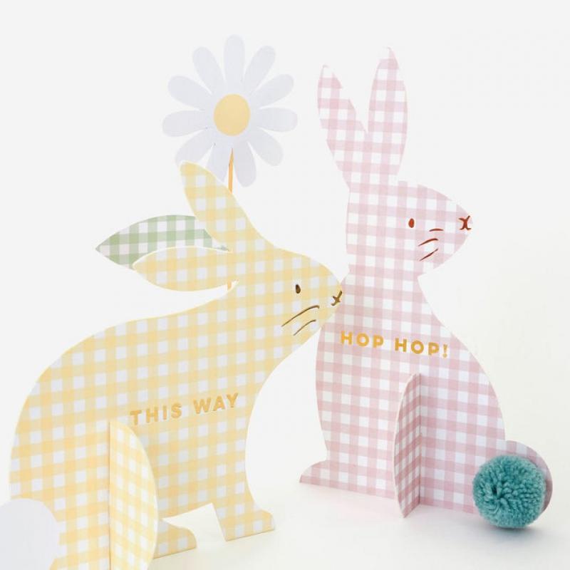 Súprava na lov vajíčok Gingham Bunnies 4