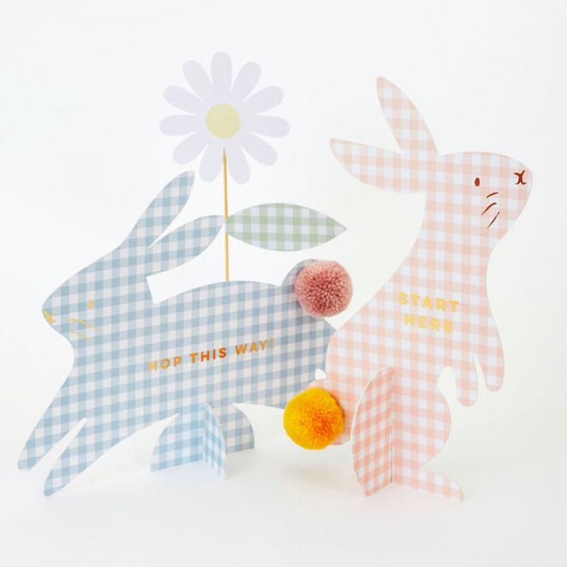 Súprava na lov vajíčok Gingham Bunnies 3